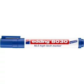 Alkoholos marker, 1,5-3 mm, kúpos, EDDING &quot;8030 NLS&quot;, kék