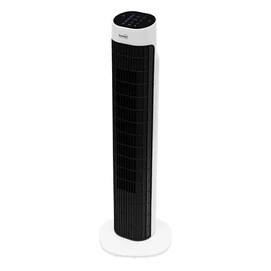Oszlopventilátor, távirányítóval, 79 cm, 45 W, HOME, fekete