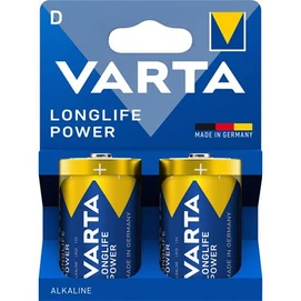 Elem, D góliát, 2 db, műanyagmentes, VARTA &quot;Longlife Power&quot;