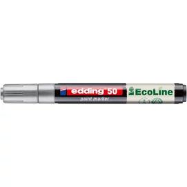 Lakkmarker, 2-3 mm, EDDING &quot;50&quot;, ezüst