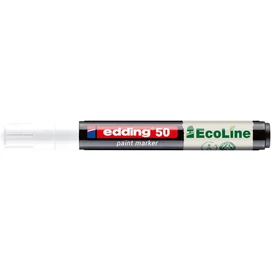 Lakkmarker, 2-3 mm, EDDING &quot;50&quot;, fehér