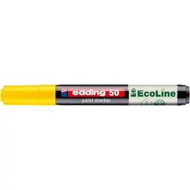 Lakkmarker, 2-3 mm, EDDING &quot;50&quot;, sárga
