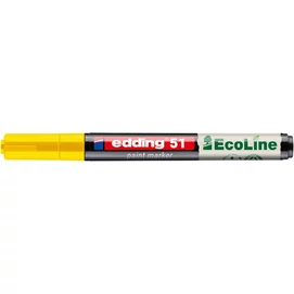 Lakkmarker, 1-2 mm, EDDING &quot;51&quot;, sárga