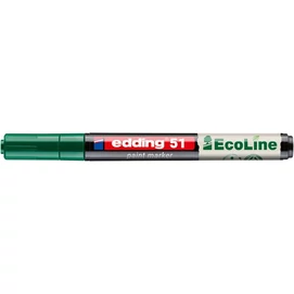 Lakkmarker, 1-2 mm, EDDING &quot;51&quot;, zöld