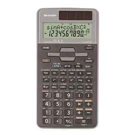 Számológép, tudományos, 273 funkció, SHARP &quot;EL-531&quot;, szürke