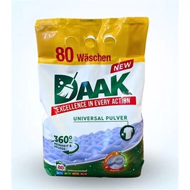 Mosópor, univerzális, 80 mosáshoz, 4,8 kg, &quot;Daak&quot;