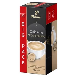 Kávékapszula, koffeinmentes, 30 db, TCHIBO &quot;Cafissimo Decaffeinato&quot;