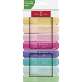 Szövegkiemelő készlet, 1-5 mm, FABER-CASTELL &quot;1546 Pastel&quot;, 8 különböző szín