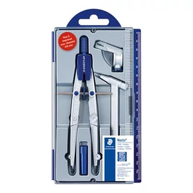 Körző készlet, precíziós, 4 darabos, STAEDTLER &quot;Noris 550 02&quot;