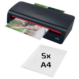 Laminálógép, A4, 75-125 mikron, GBC &quot;240 Home Office&quot;