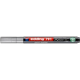 Lakkmarker, 1-2 mm, PCR, EDDING &quot;791&quot;, ezüst