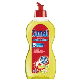 Mosogatógép öblítő, 500 ml, SOMAT &quot;Extra&quot;, lemon