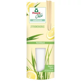 Légfrissítő, 90 ml, utántöltő, FROSCH &quot;Oase&quot;, citromfű