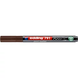 Lakkmarker, 1-2 mm, PCR, EDDING &quot;791&quot;, barna