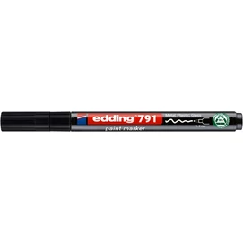 Lakkmarker, 1-2 mm, PCR, EDDING &quot;791&quot;, fekete