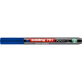 Lakkmarker, 1-2 mm, PCR, EDDING &quot;791&quot;, kék