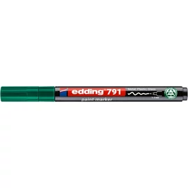 Lakkmarker, 1-2 mm, PCR, EDDING &quot;791&quot;, zöld