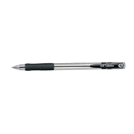 Golyóstoll, 0,3 mm, kupakos, UNI &quot;SG-100 Lakubo&quot;, fekete