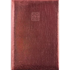 Naptár, tervező, A5, heti, DAYLINER, "Mirror", bronz