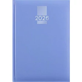 Naptár, tervező, A5, napi, DAYLINER, "MyPastel", kék
