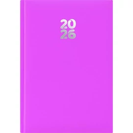 Naptár, tervező, A5, napi, DAYLINER, &quot;Pannon&quot;, fuchsia