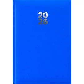 Naptár, tervező, A5, napi, DAYLINER &quot;Pannon&quot;, kék