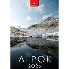 Naptár, fali, DAYLINER, &quot;Alpok&quot;