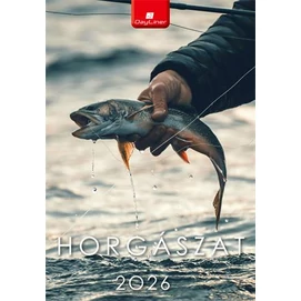 Naptár, fali, DAYLINER, &quot;Horgász&quot;