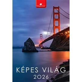 Naptár, fali, DAYLINER, &quot;Képes Világ&quot;