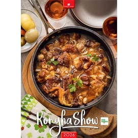 Naptár, fali, DAYLINER, &quot;Konyha Show&quot;