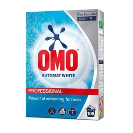 Mosópor, 5,4 kg, OMO &quot;Professional Automat White&quot;, fehér ruhákhoz
