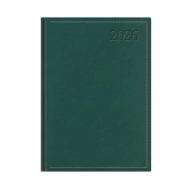Naptár, tervező, B5, heti, TOPTIMER "Traditional", zöld