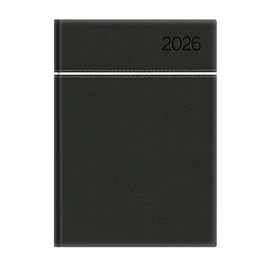 Naptár, tervező, B5, heti, TOPTIMER, &quot;Young&quot;, fekete-fehér