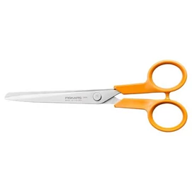 Olló, papírvágó, 17 cm, FISKARS &quot;Classic&quot; narancssárga