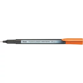 Tűfilc, 0,4 mm, PENTEL &quot;Pointliner&quot;, narancssárga
