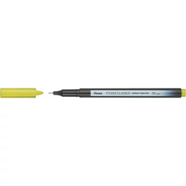 Tűfilc, 0,4 mm, PENTEL "Pointliner", limezöld
