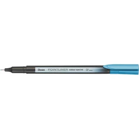 Tűfilc, 0,4 mm, PENTEL &quot;Pointliner&quot;, türkizkék