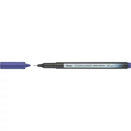 Tűfilc, 0,4 mm, PENTEL "Pointliner", sötétlila