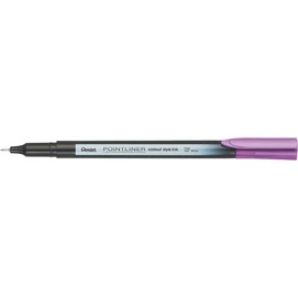 Tűfilc, 0,4 mm, PENTEL &quot;Pointliner&quot;, mályvalila