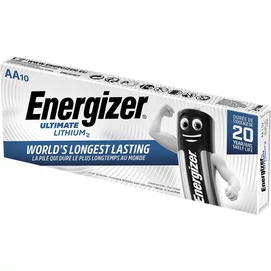 Elem, AA ceruza, 10 db, lítium, ENERGIZER &quot;Ultimate Lithium&quot;