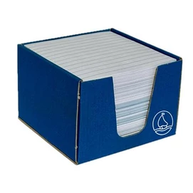 Kockatömb, 100x100x75 mm, adagolóval, FŰZFŐI, vonalas