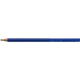 Grafitceruza, B, háromszögletű, FABER-CASTELL &quot;Grip 2001&quot;, kék