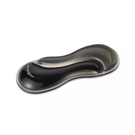 Csuklótámasz egérhez/trackball-hoz, géltöltésű, KENSINGTON &quot;Slim DuoGel&quot;, fekete-szürke