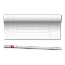 Asztalterítő, papír, tekercses, 1,2x7m, FATO &quot;Smart Table&quot;, fehér