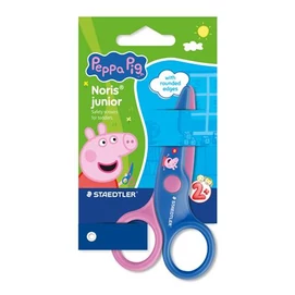 Olló, óvodai, 10 cm, STAEDTLER "Noris® Junior 965", Peppa malac