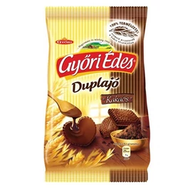 Keksz, 150 g, duplajó, GYŐRI &quot;Győri édes&quot; kakaós