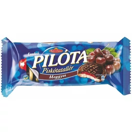 Piskótatallér, 147 g, GYŐRI &quot;Pilóta&quot;, meggy