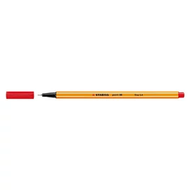 Tűfilc, 0,4 mm, STABILO "Point 88", piros