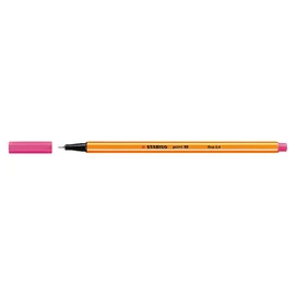 Tűfilc, 0,4 mm, STABILO &quot;Point 88&quot;, rózsaszín