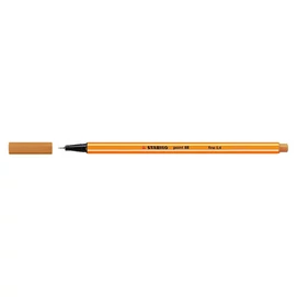 Tűfilc, 0,4 mm, STABILO &quot;Point 88&quot;, okkersárga